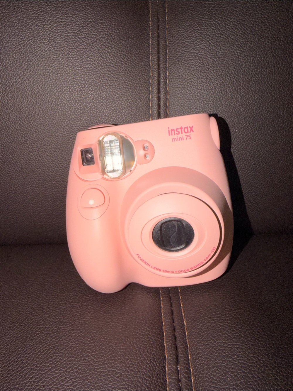 Light Pink Polariod Camera